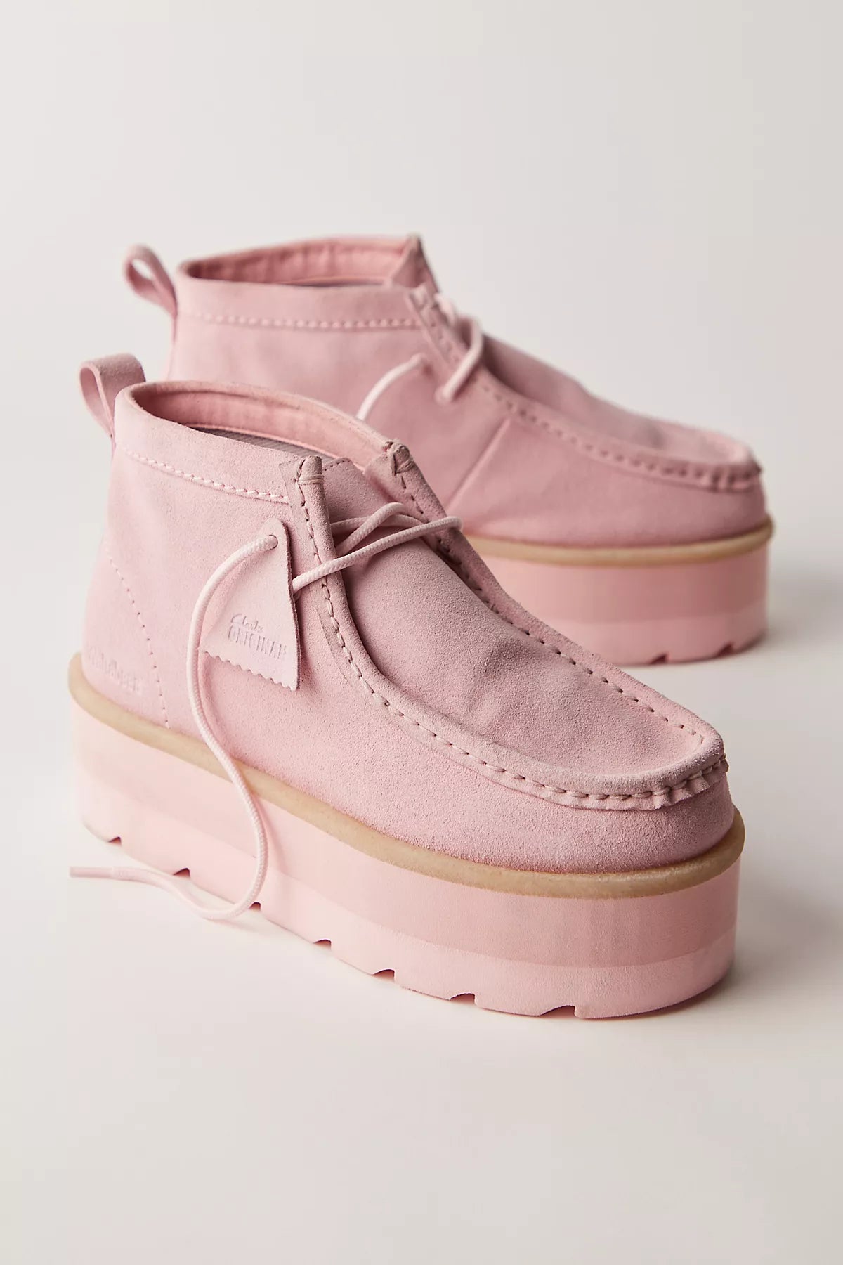 Clarks Meare Elevated Wallabee Boots
