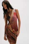 Feners Caracola Mini Dress