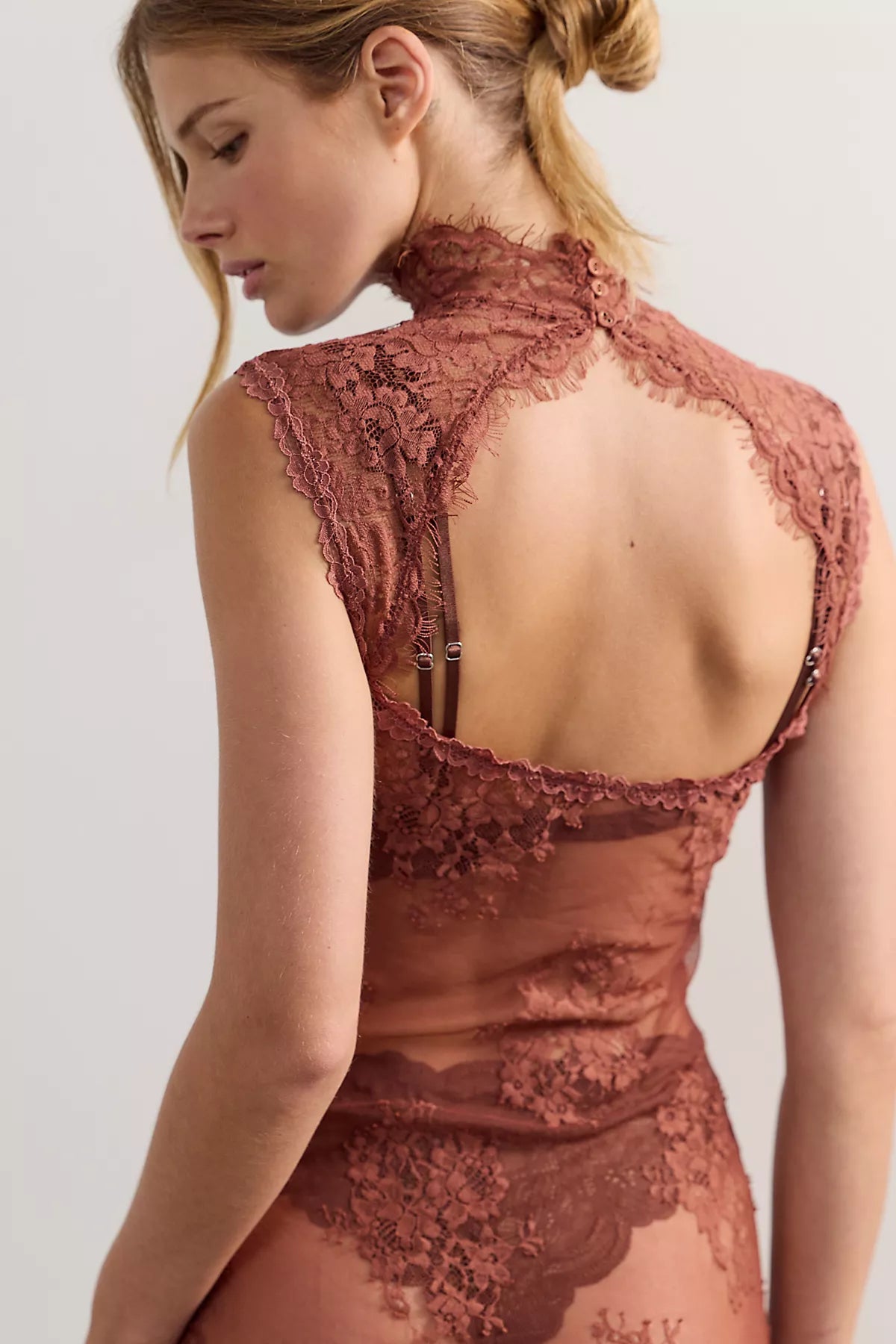 One More Time Mini Slip Dress