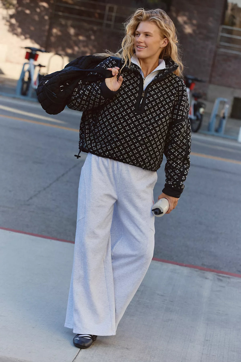 Mountain High Printed Half-Zip Fleece