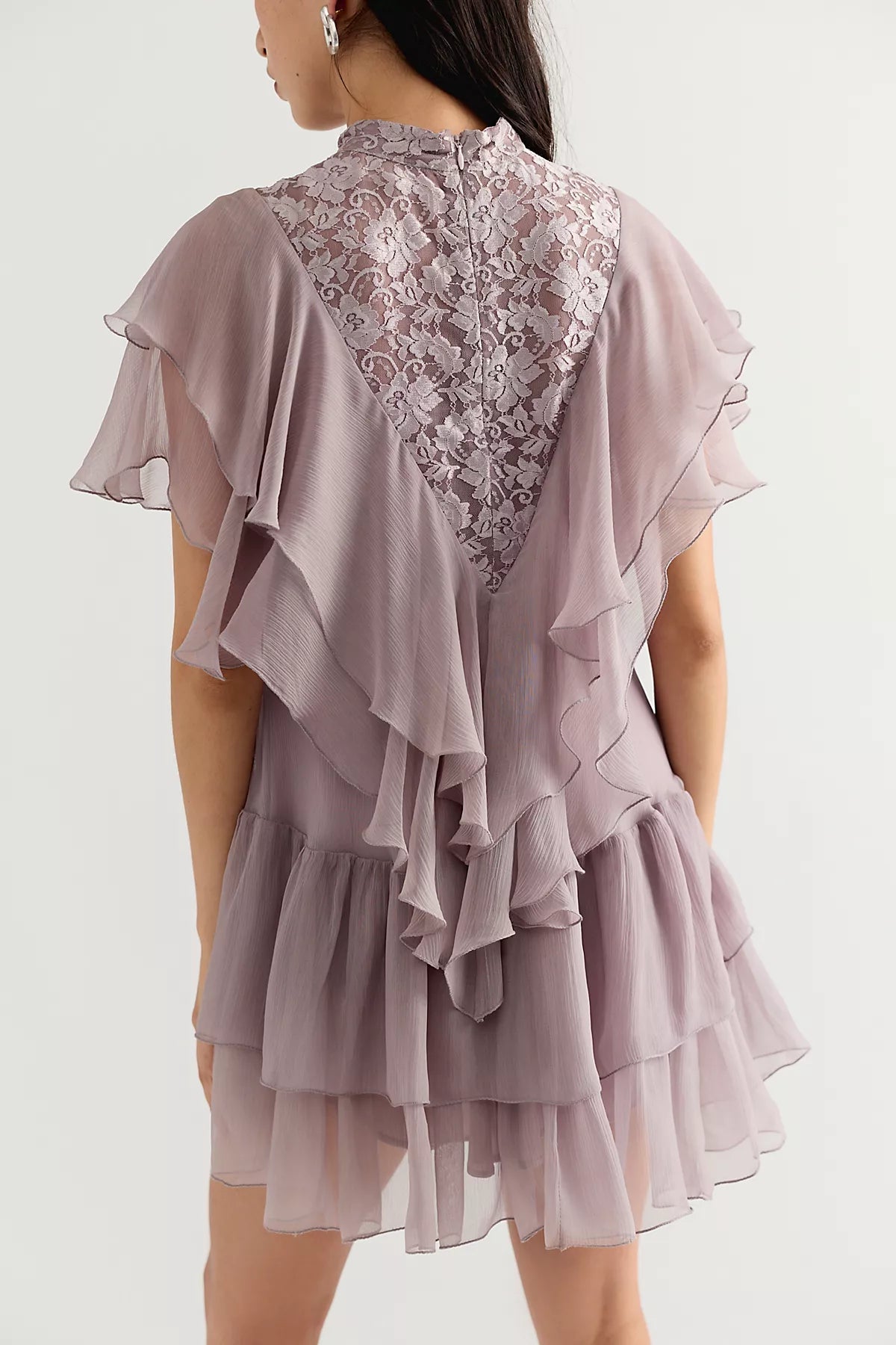 Nigel Preston Ana Lace Mini Dress