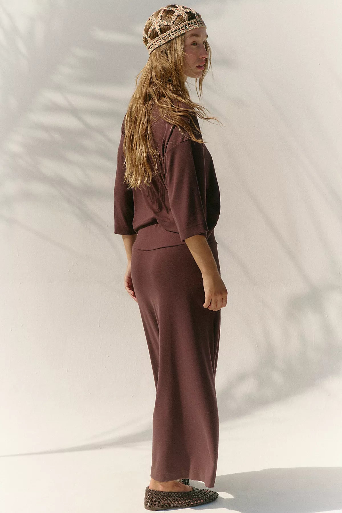 Good Feels Maple Midi Dress