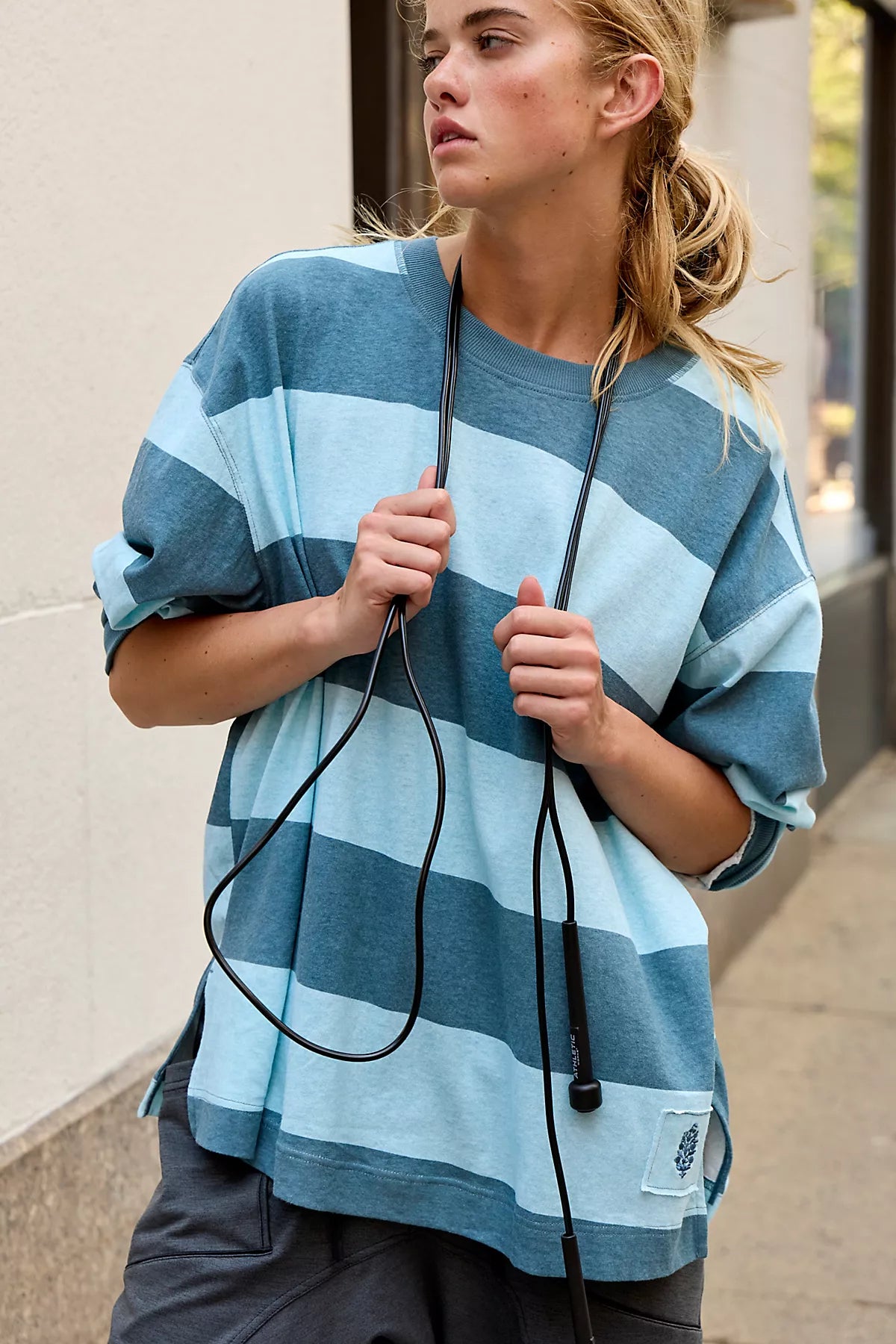 Hustle Striped Layer