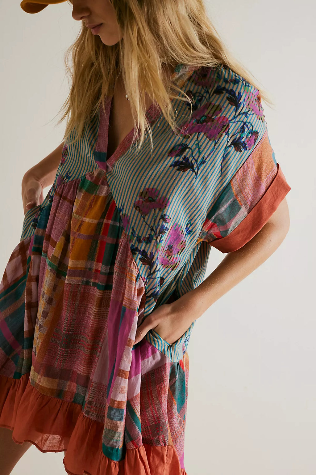 Agnes Printed Mini Dress
