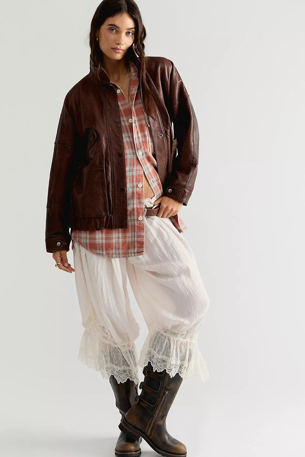 Jakket Adriana Vintage Leather Jacket