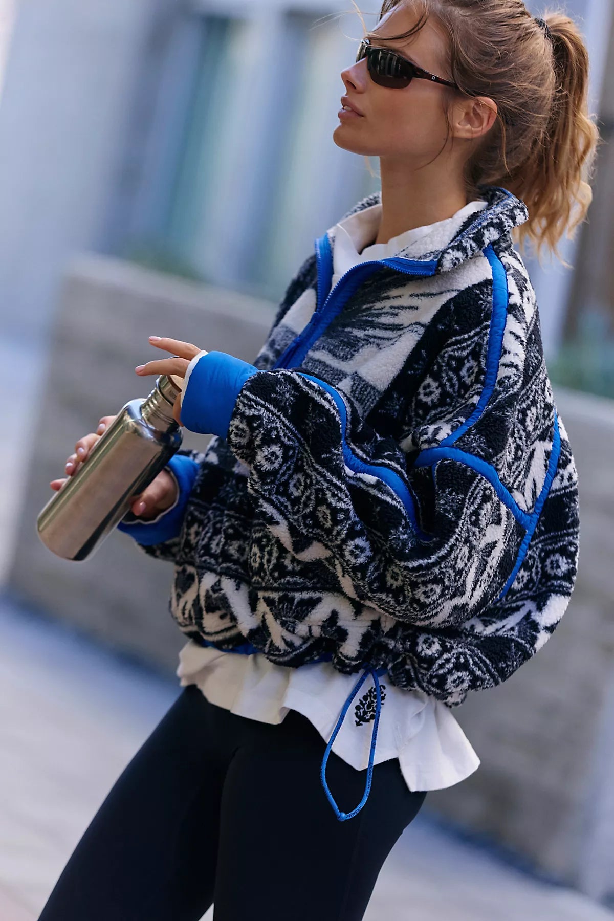 Mountain High Printed Half-Zip Fleece