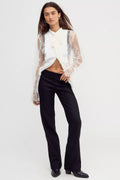 Friction Bootcut Trousers