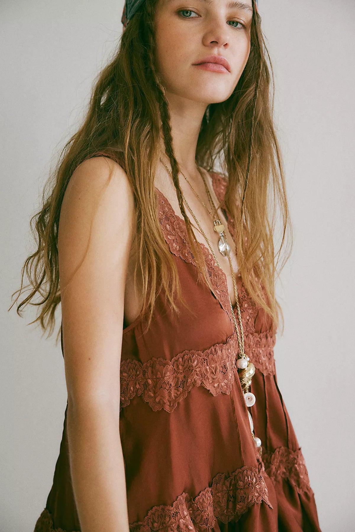 In This Groove Mini Slip Dress