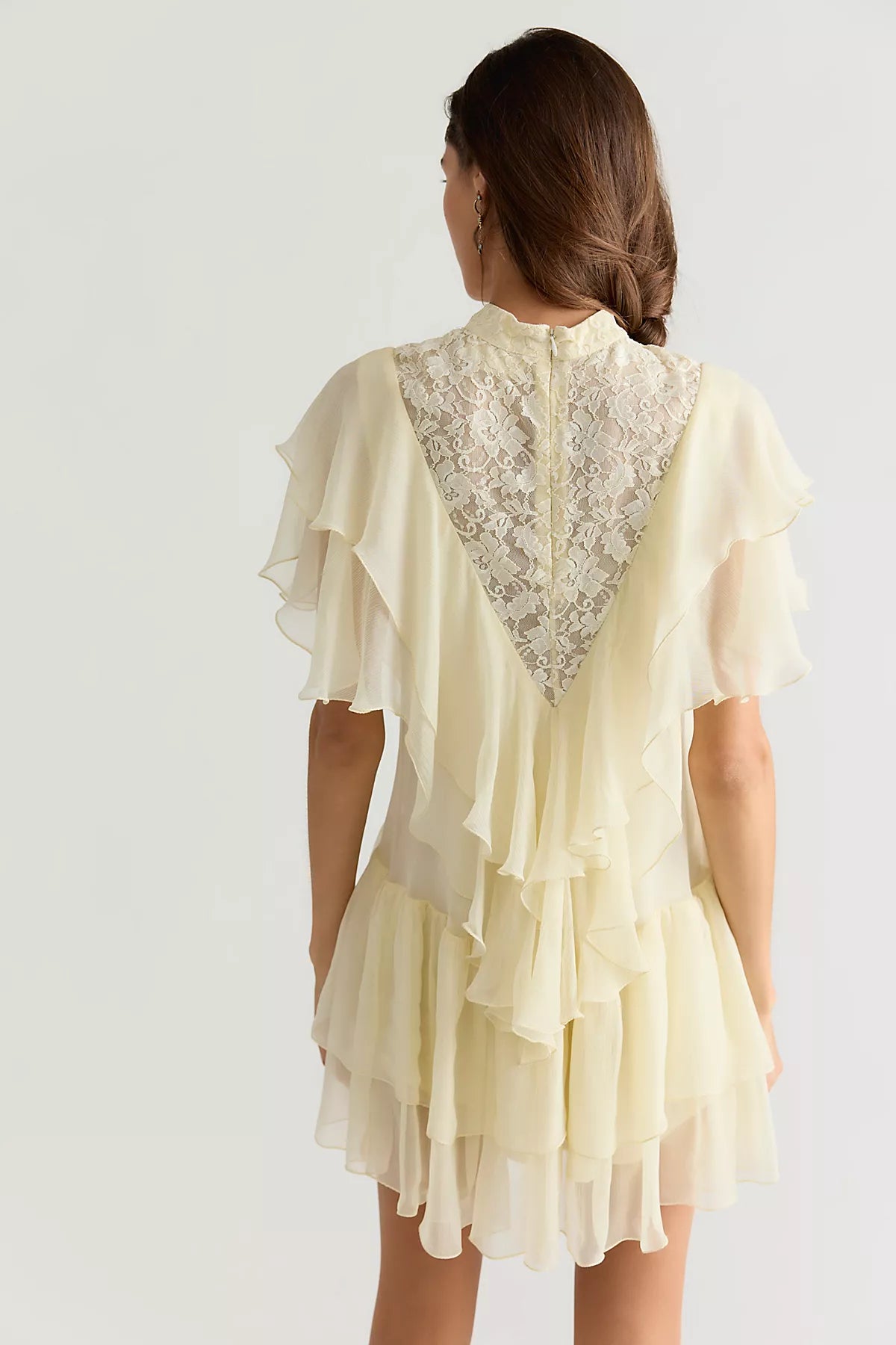 Nigel Preston Ana Lace Mini Dress