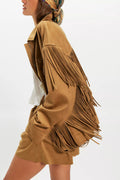 Norma Kamali Fringe Suit