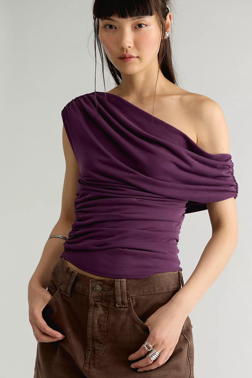 Modern Muse One-Shoulder Top