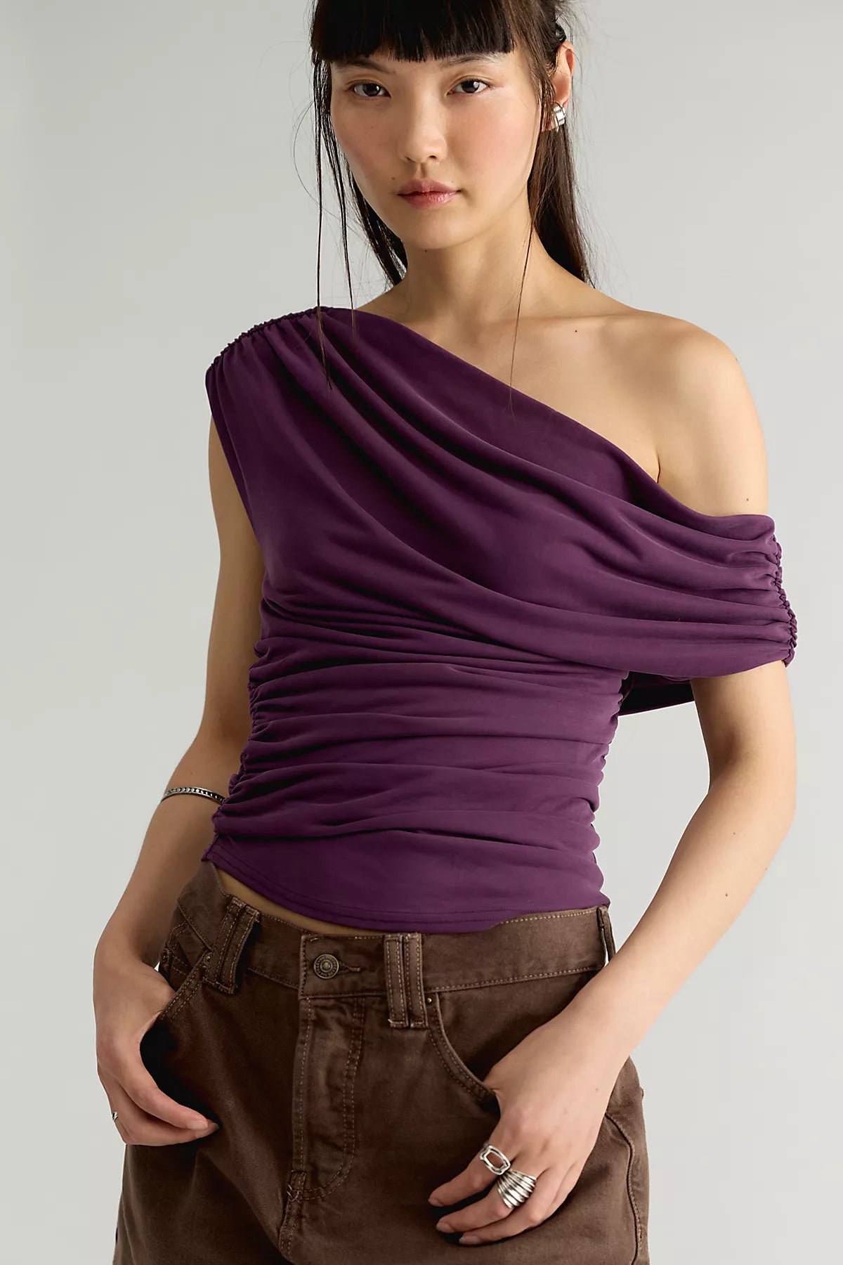 Modern Muse One-Shoulder Top