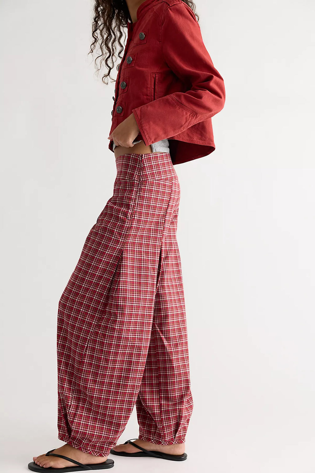 Lizzy Low-Rise Balloon Pants