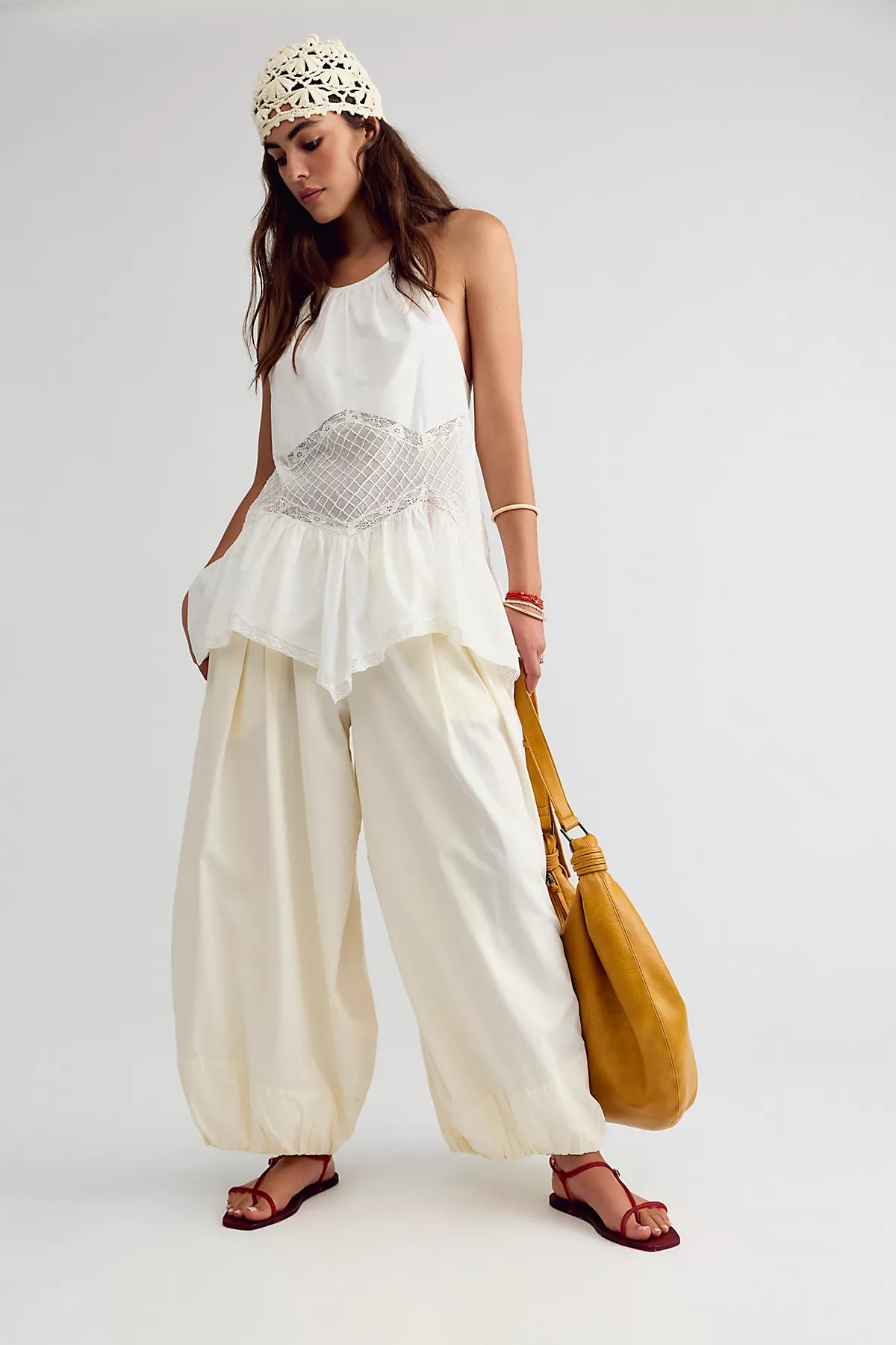 Moonflower Pull-On Balloon Pants