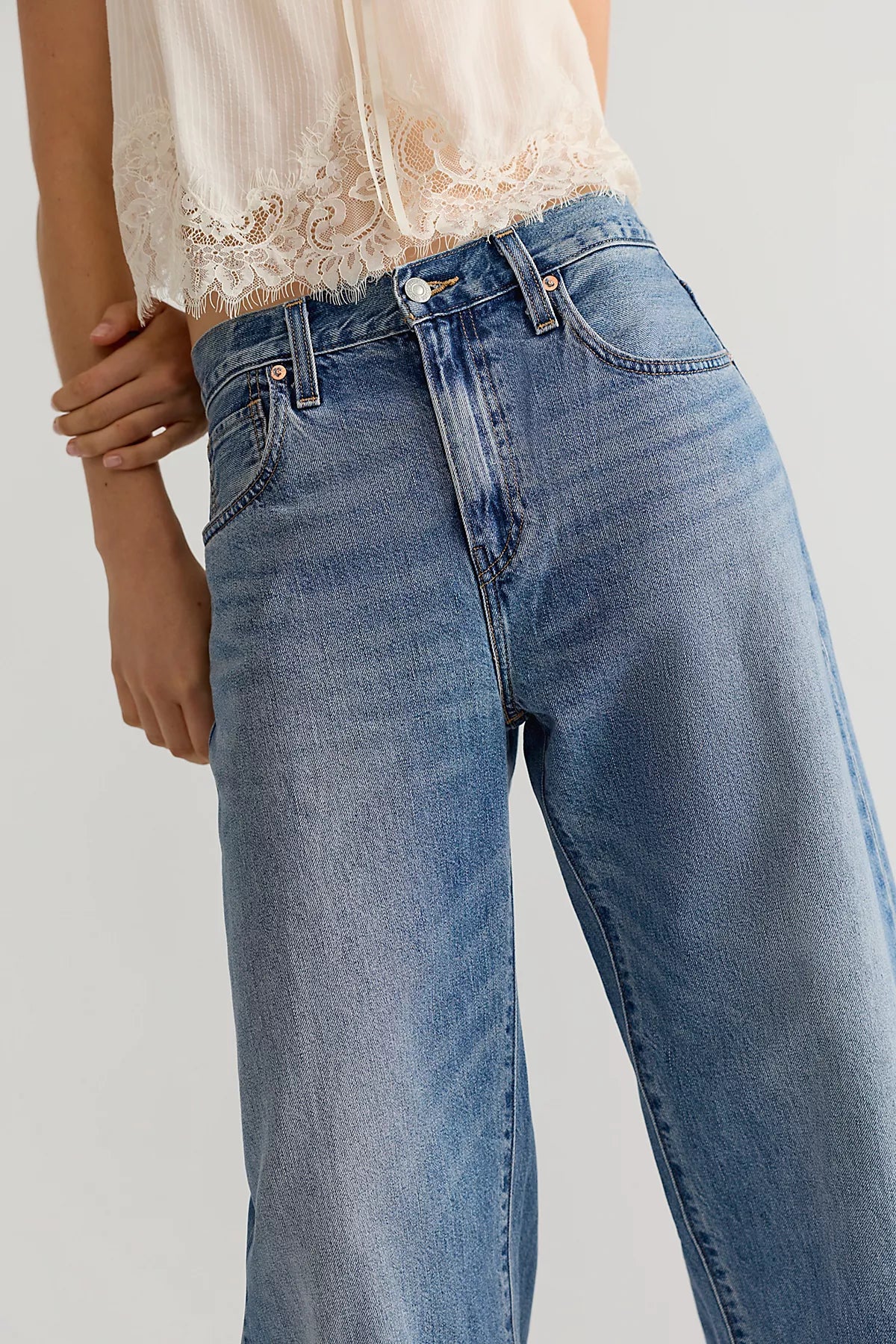 Levi's Blue Tab Drop Barrel Jeans