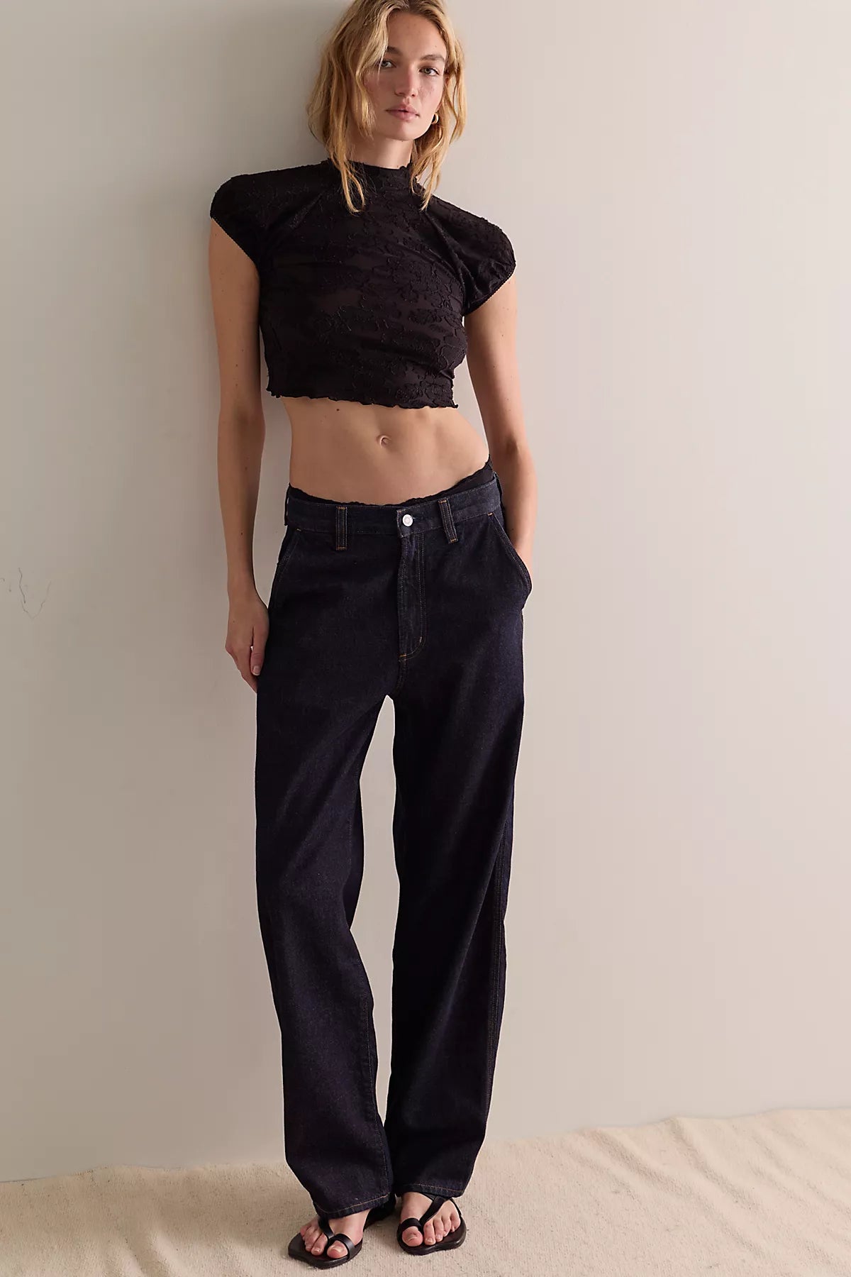 Night Shift Crop Top