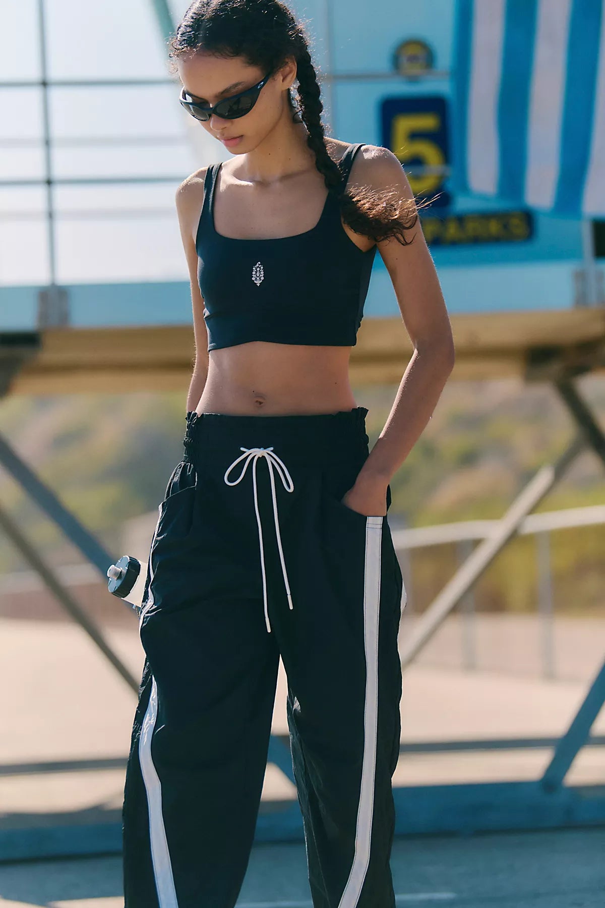 Never Better Reversible Twist Crop