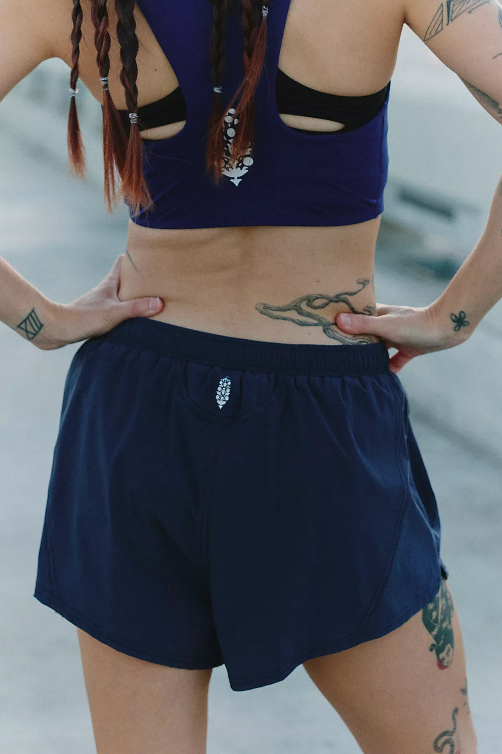 Mini Marathon Colorblock Run Shorts