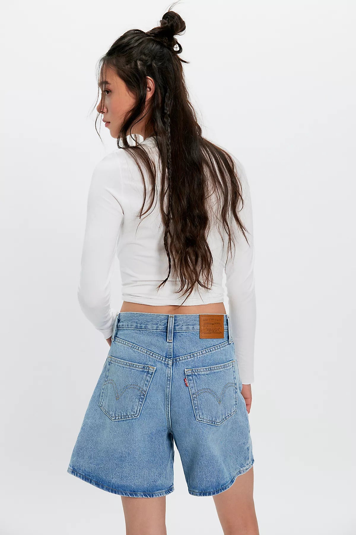 Levi's High-Rise Baggy Shorts
