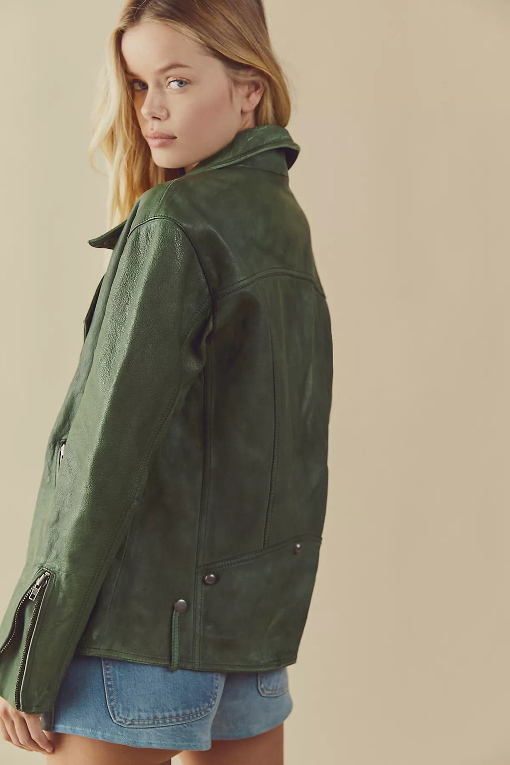 We The Free Jealousy Leather Moto Jacket