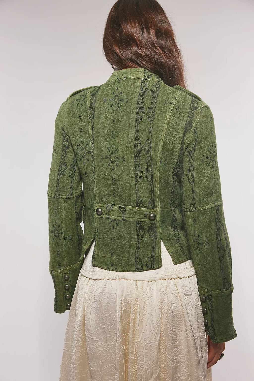 Lotty Jacquard Band Jacket