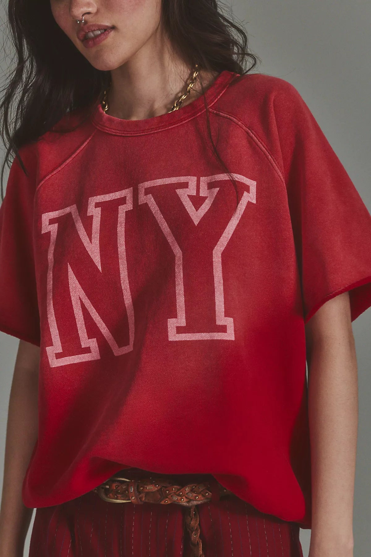 NYC Cut Sleeve Sweatshirt