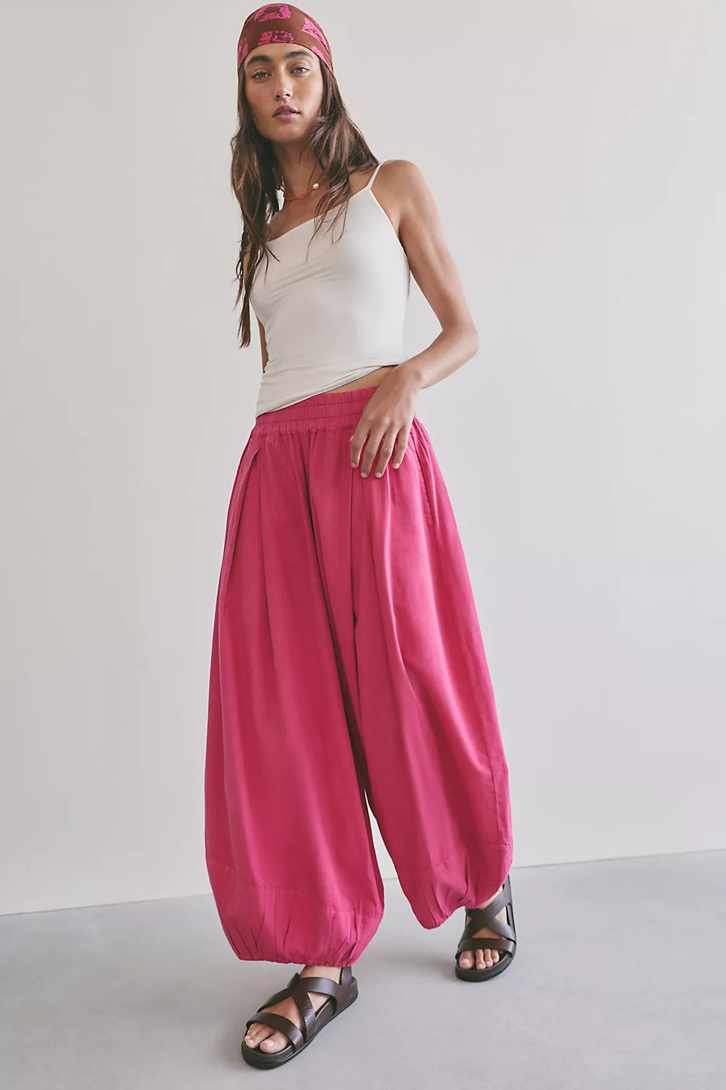 Moonflower Pull-On Balloon Pants