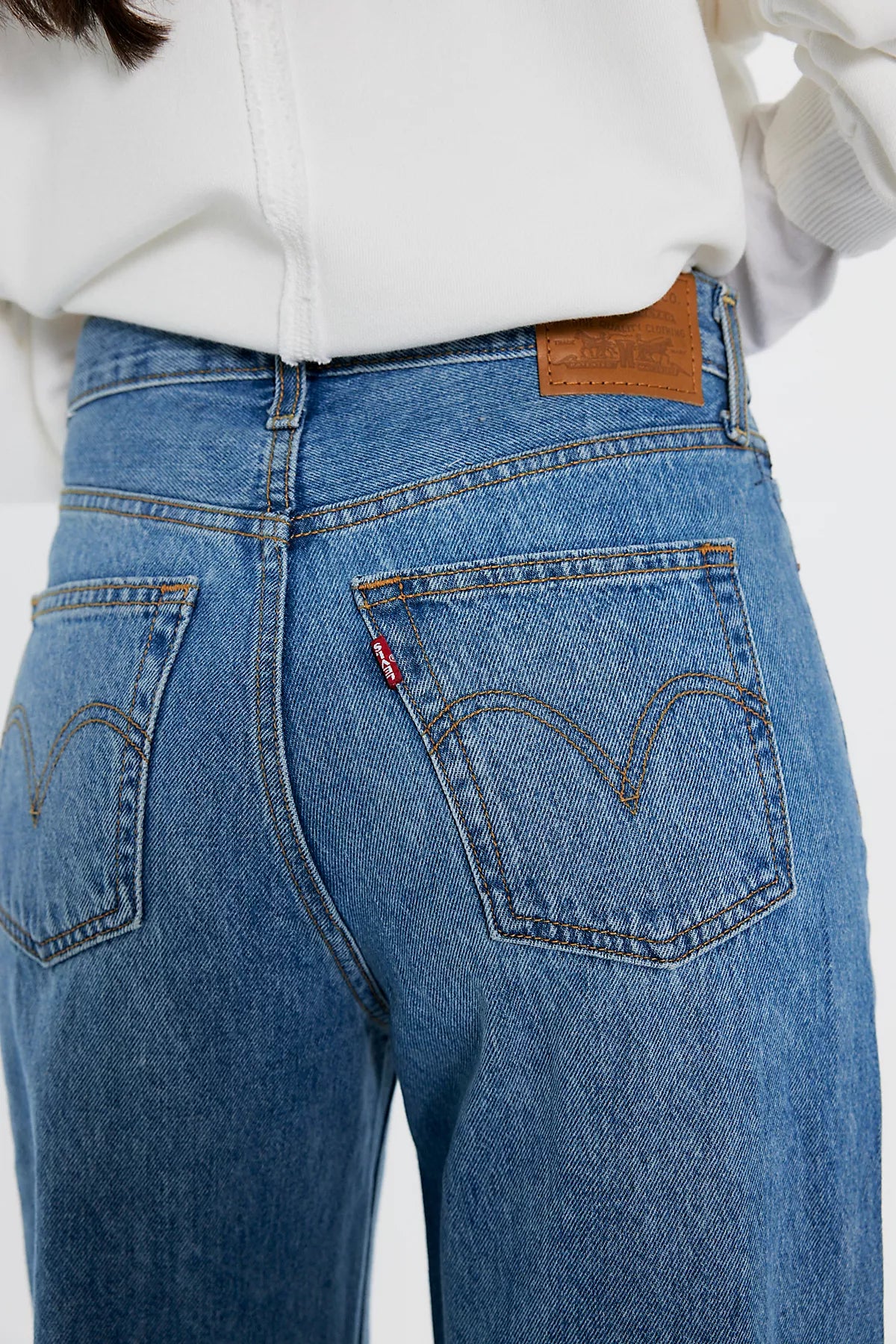 Levi's Ribcage Wide-Leg Jeans