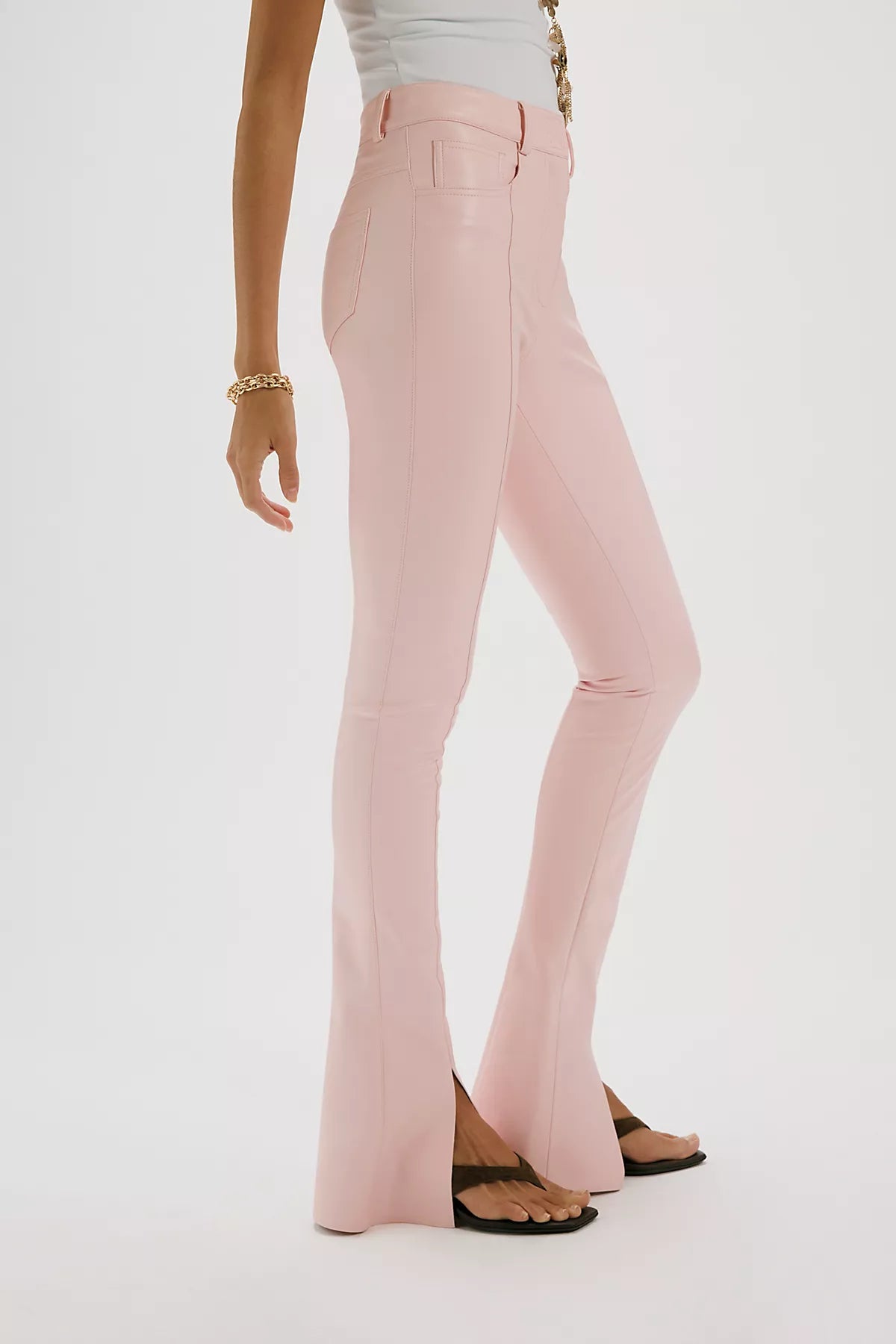 Norma Kamali Spat High-Rise Pants