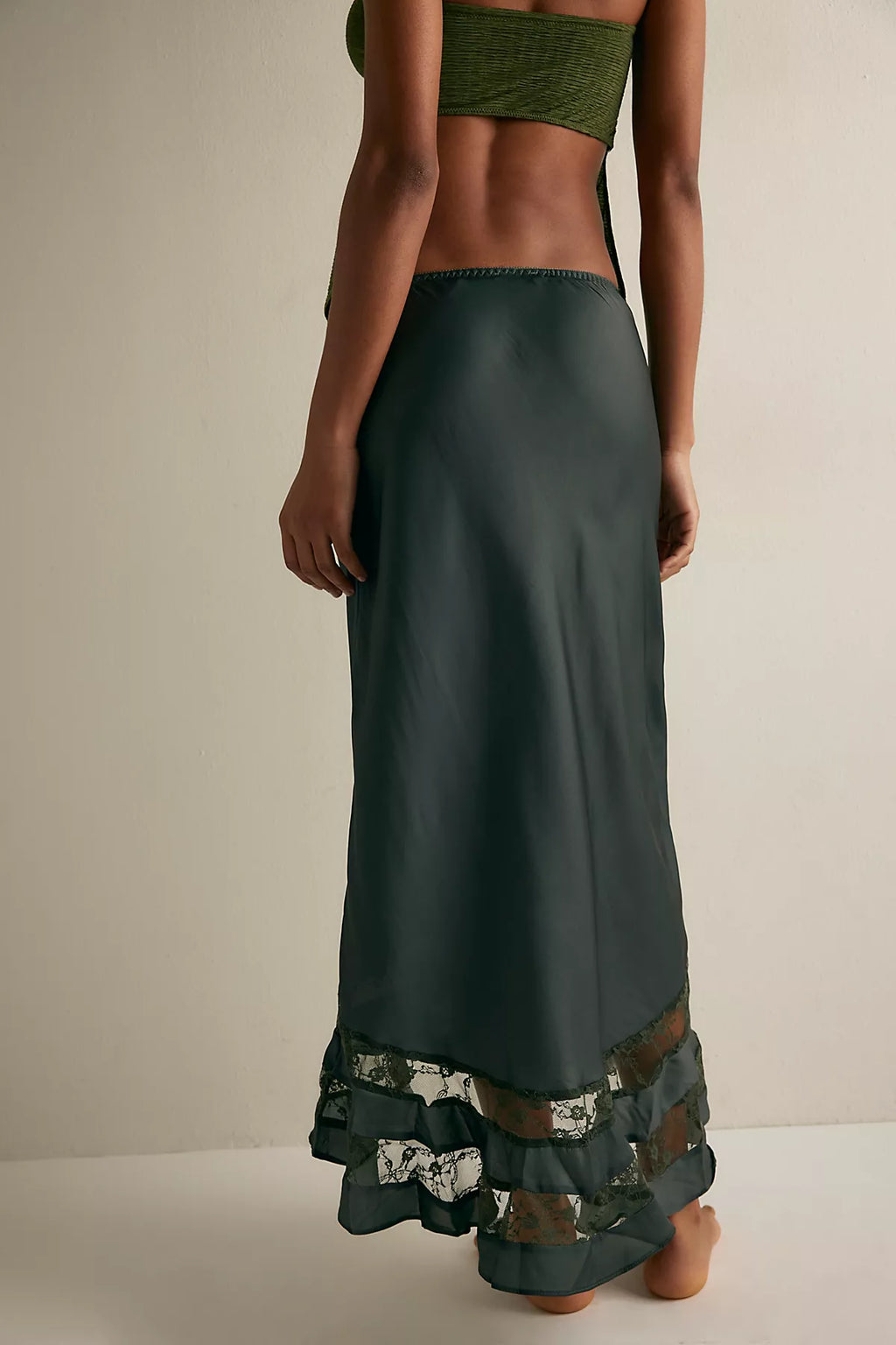 Long Lost Lover Printed Maxi Slip Skirt