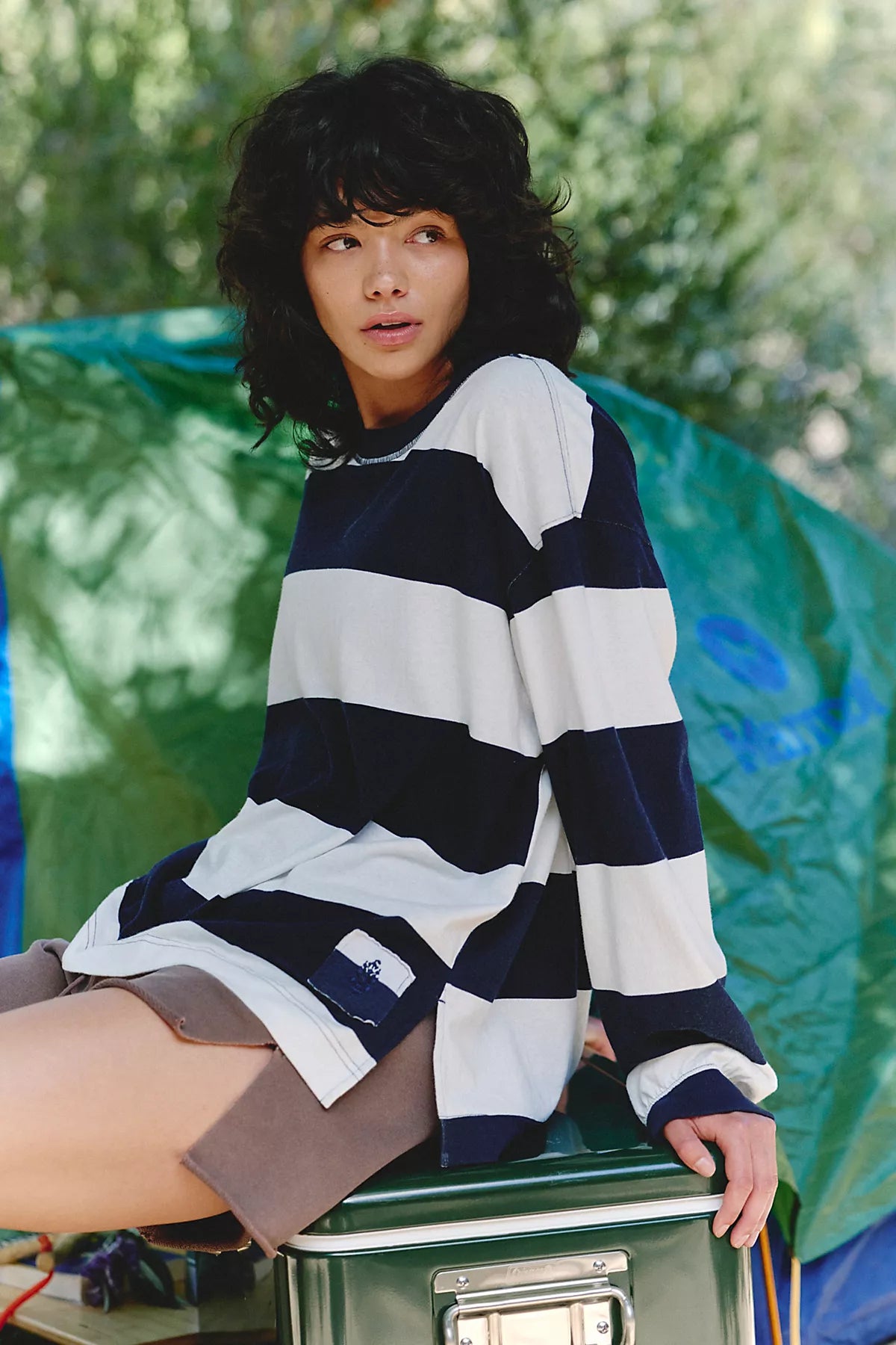Hustle Striped Layer