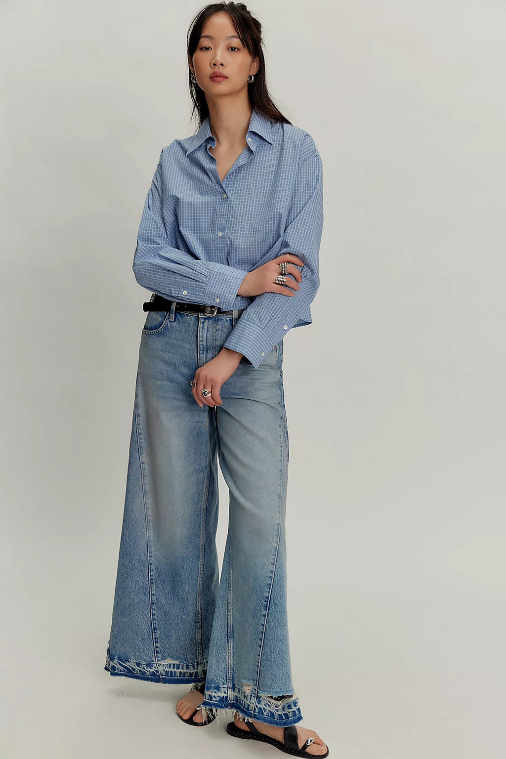 Citizens of Humanity Ana Cropped Shirt