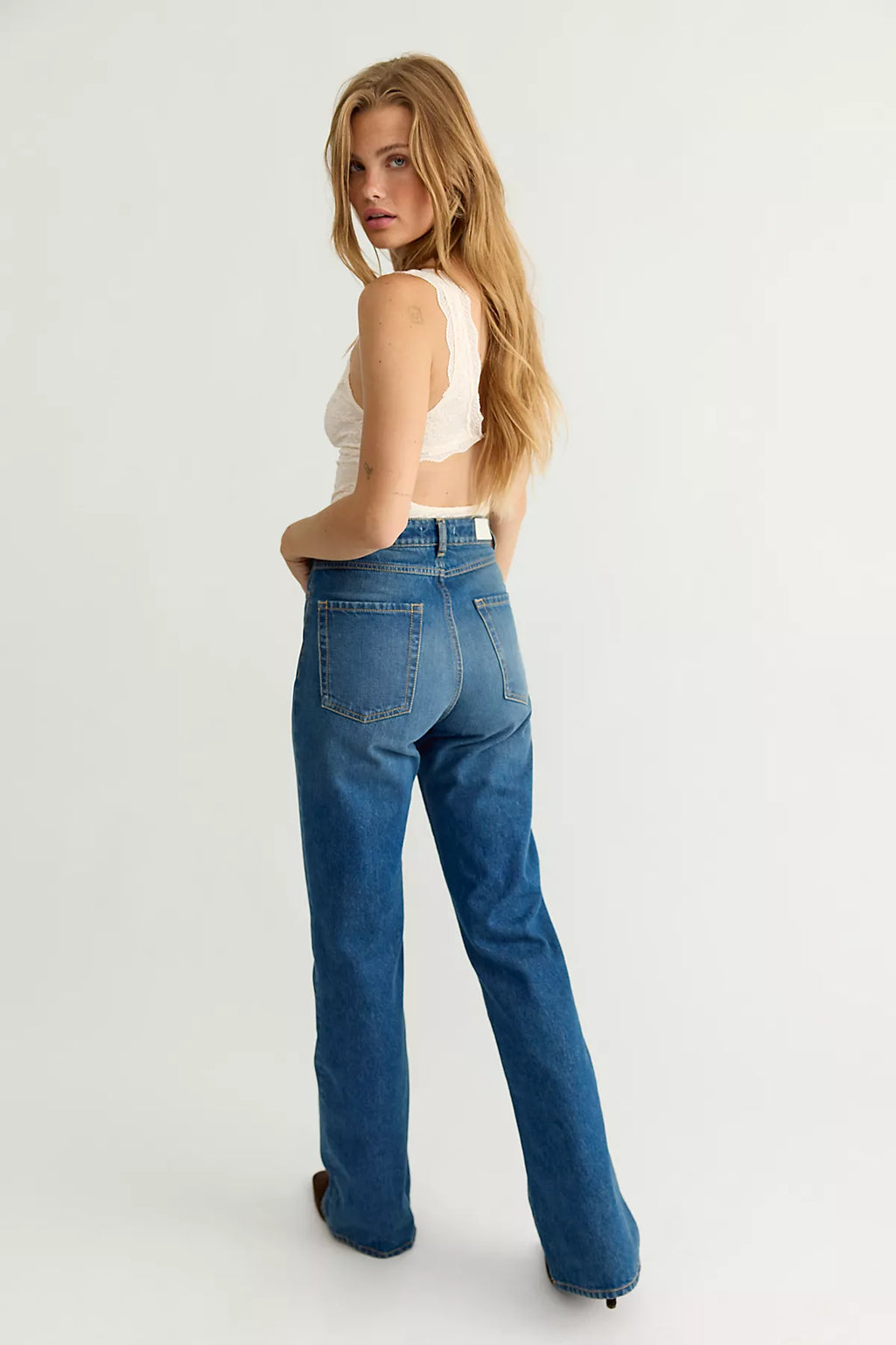 Icon Denim High-RIse Bootcut Jeans