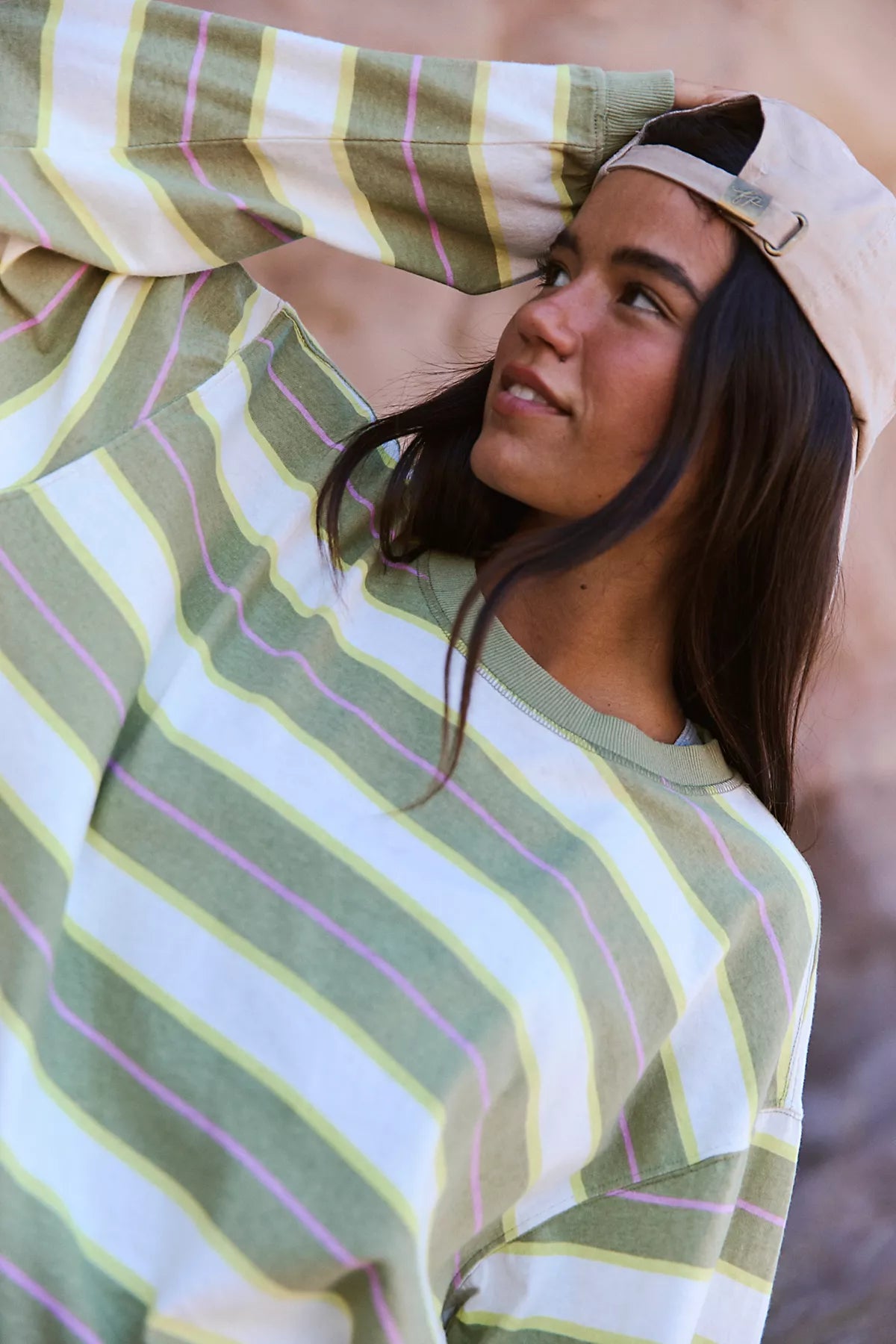Hustle Striped Layer