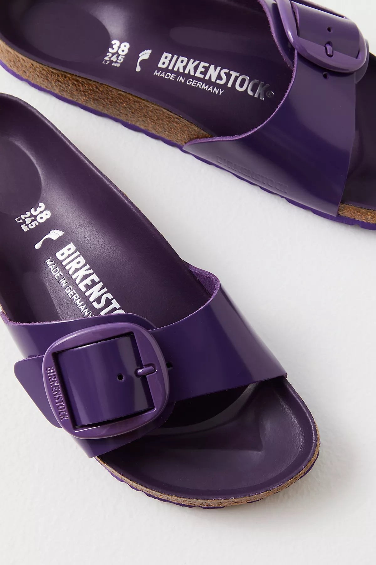 Birkenstock Madrid Big Buckle High Shine Sandals
