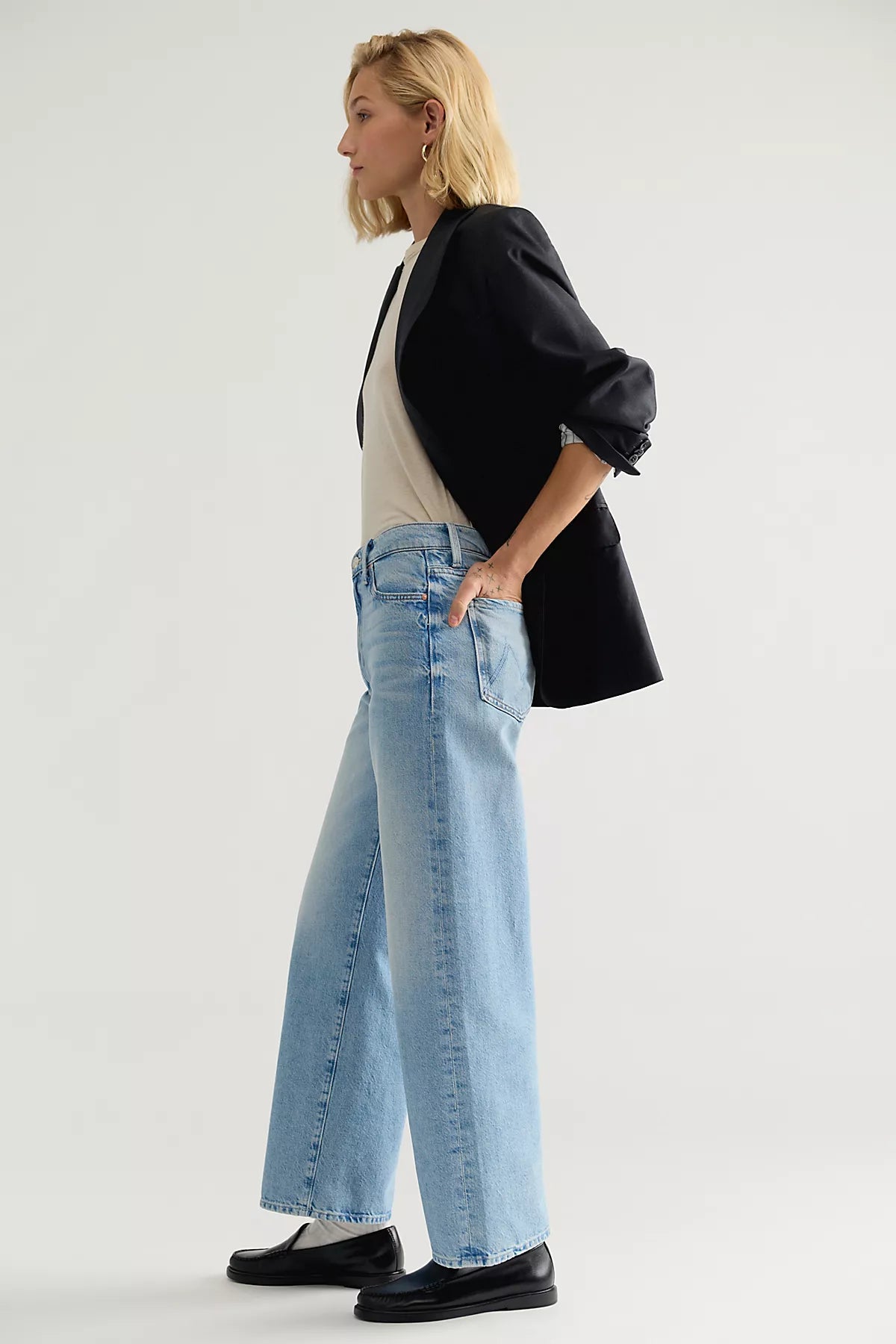 MOTHER The Dodger Flood Jeans