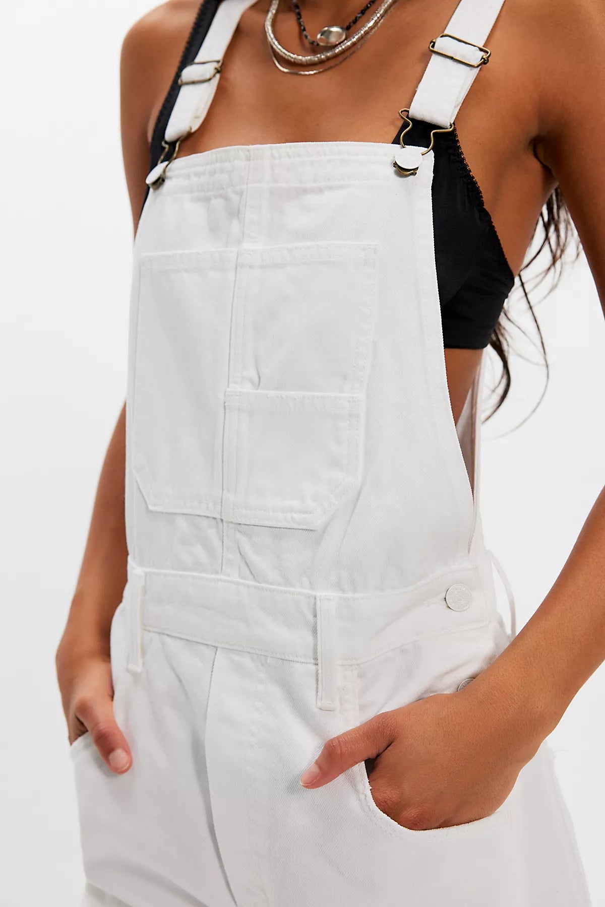 MOTHER The Half Pipe Bermuda Shortalls