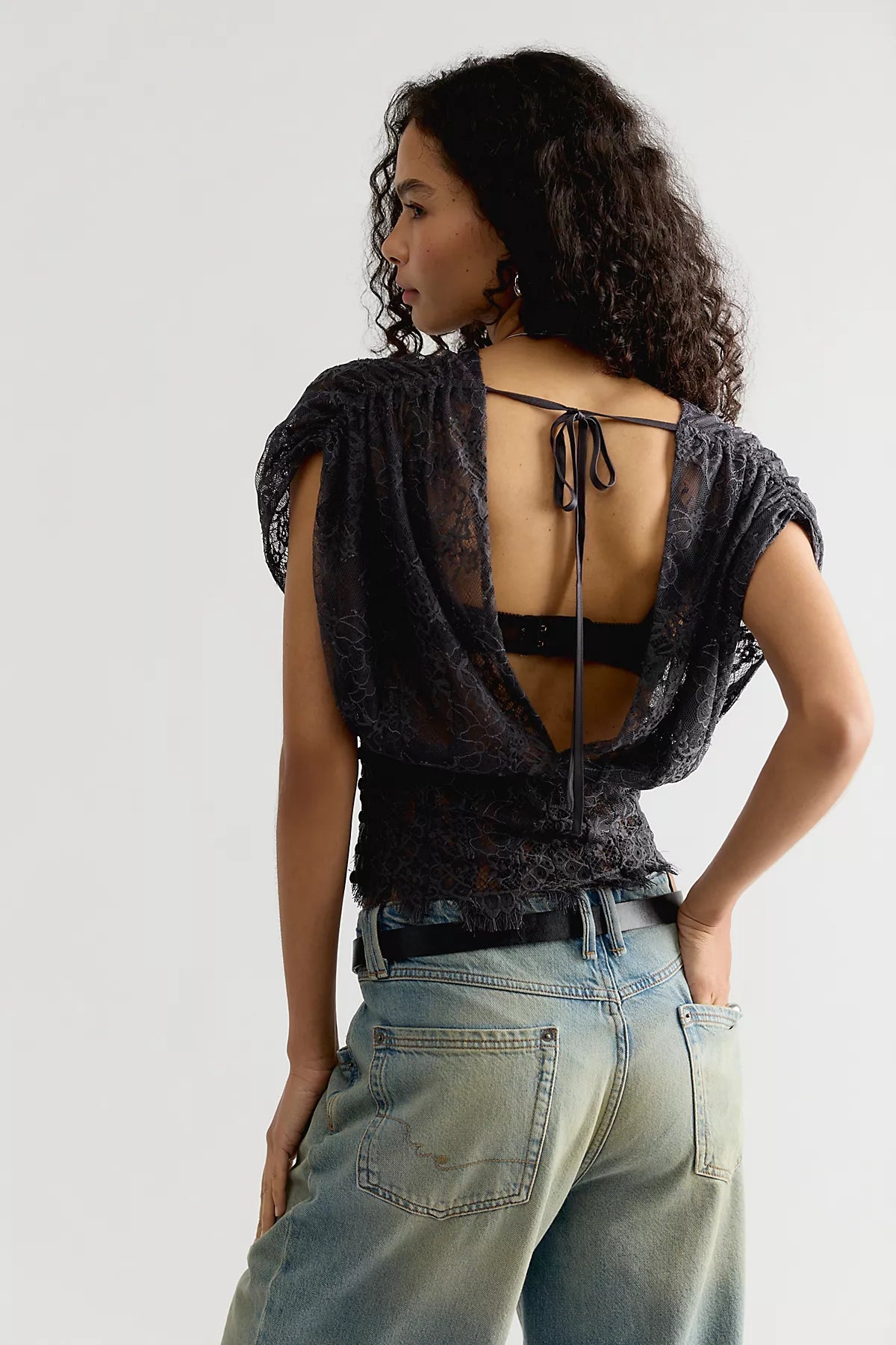 Hansen & Gretel Ruby Lace Top
