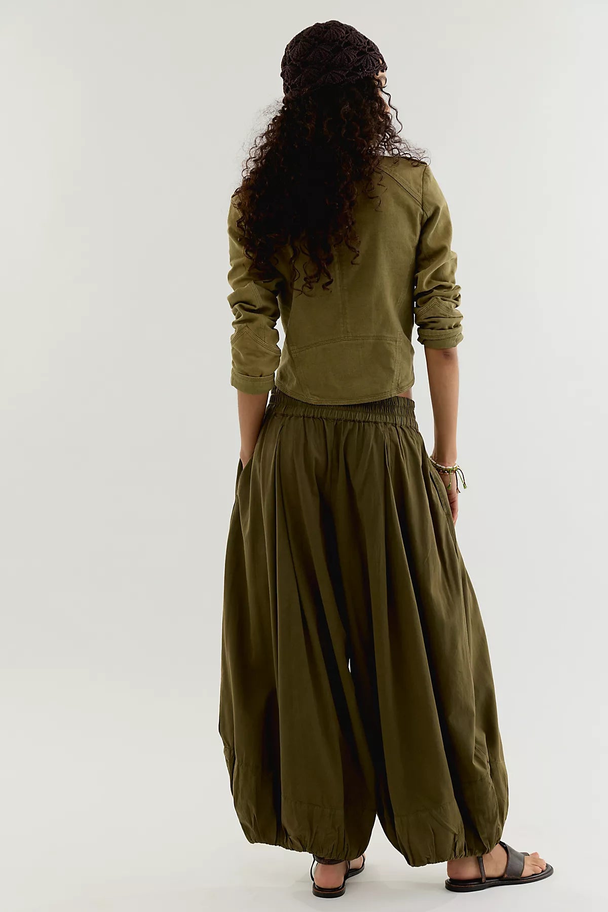 Moonflower Pull-On Balloon Pants