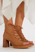 Mandi Lace-Up Heels