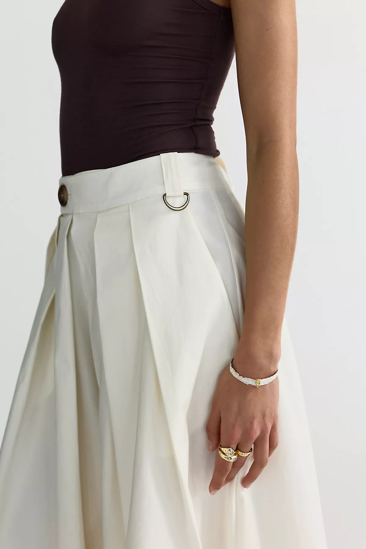 Lasting Impression Wide-Leg Trousers