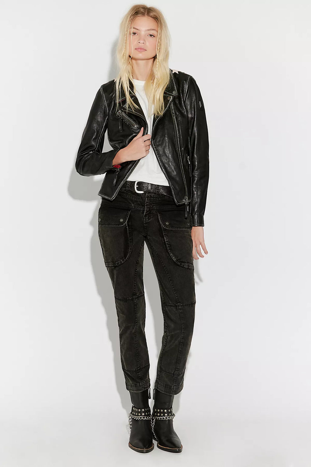 Christy Leather Moto Jacket