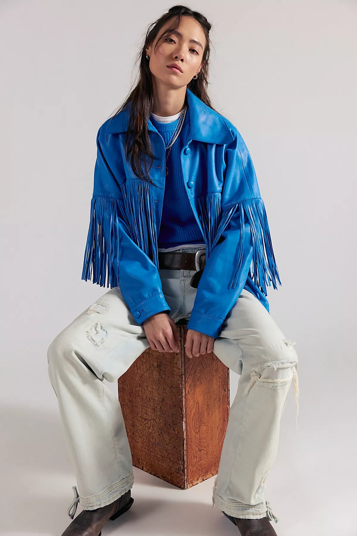 Dan Cassab Loretta Leather Jacket
