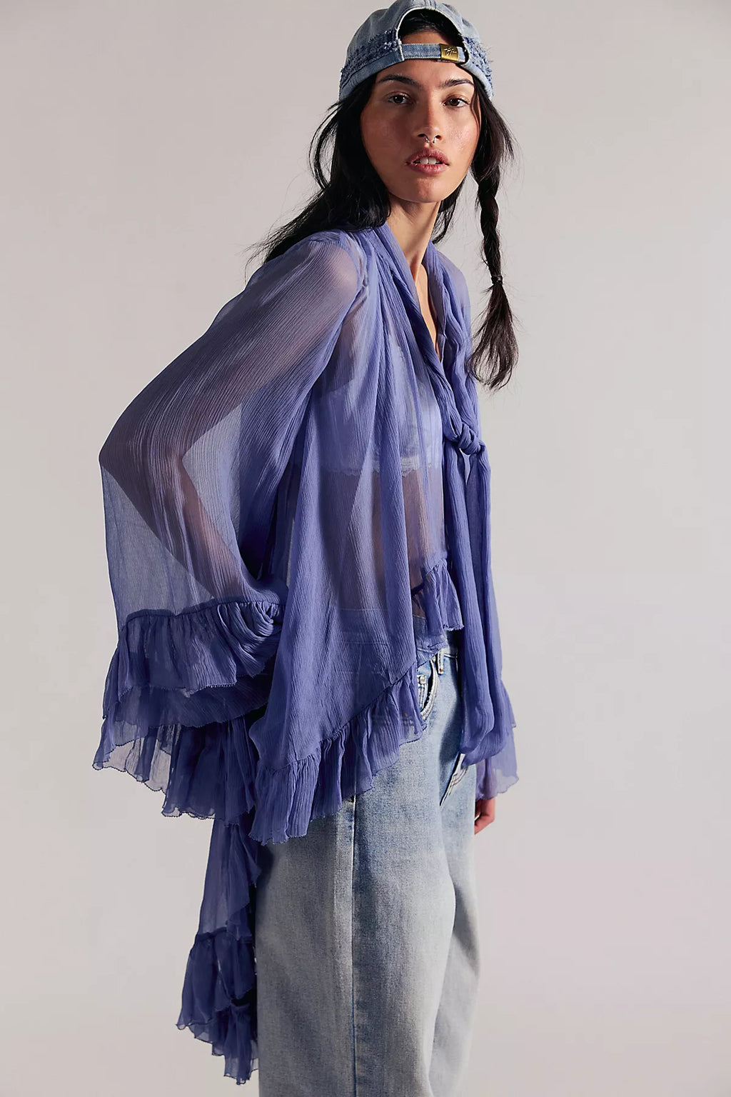 Full Sleeve Frill Top