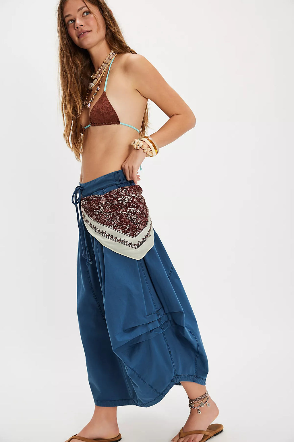 Willow Poplin Maxi Skirt