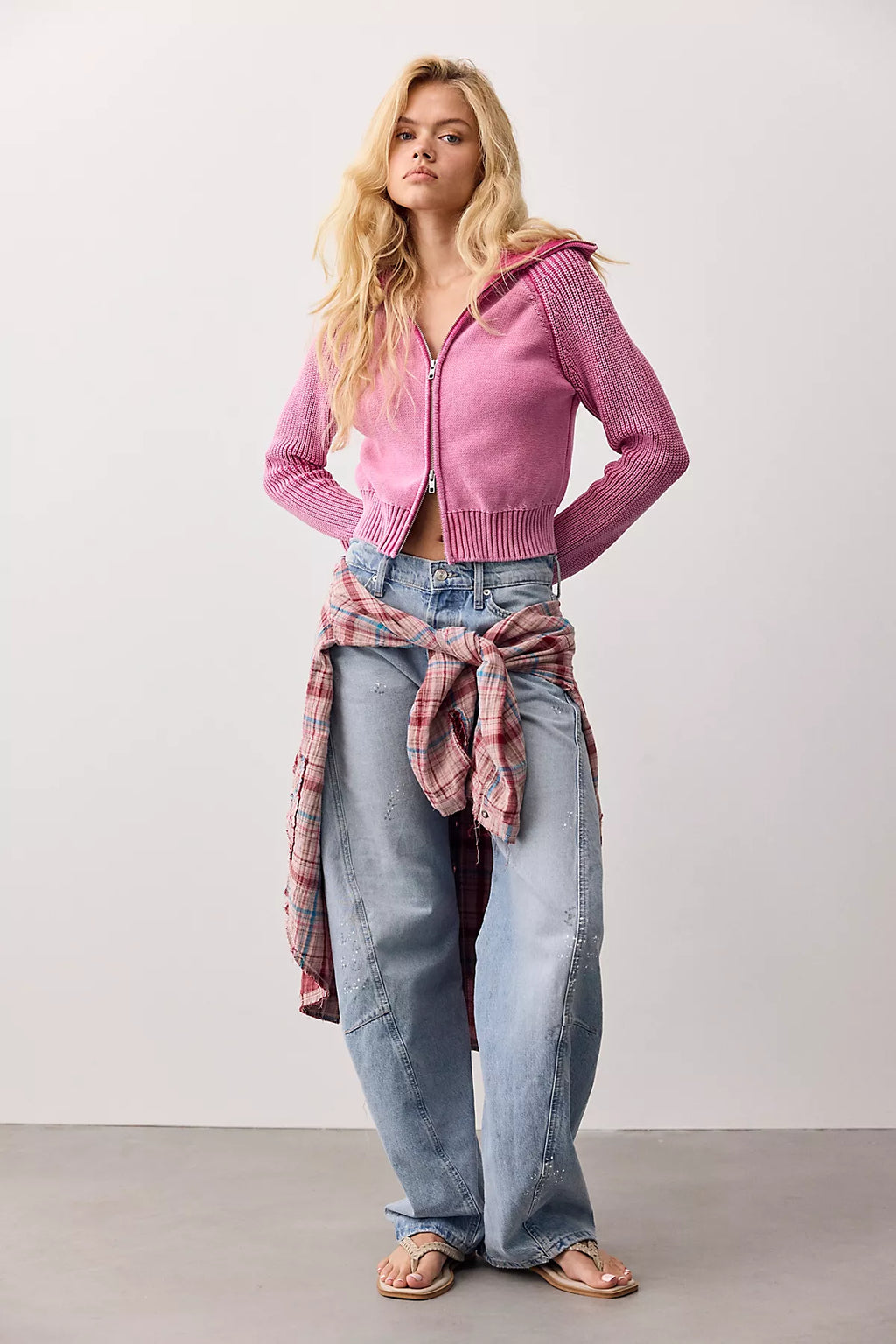 Josephine Funnel-Neck Cardi