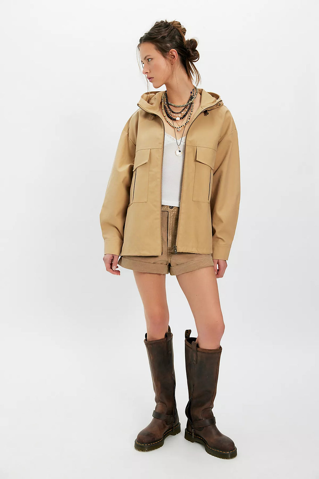 MOTHER The Light Drizzle Raincoat