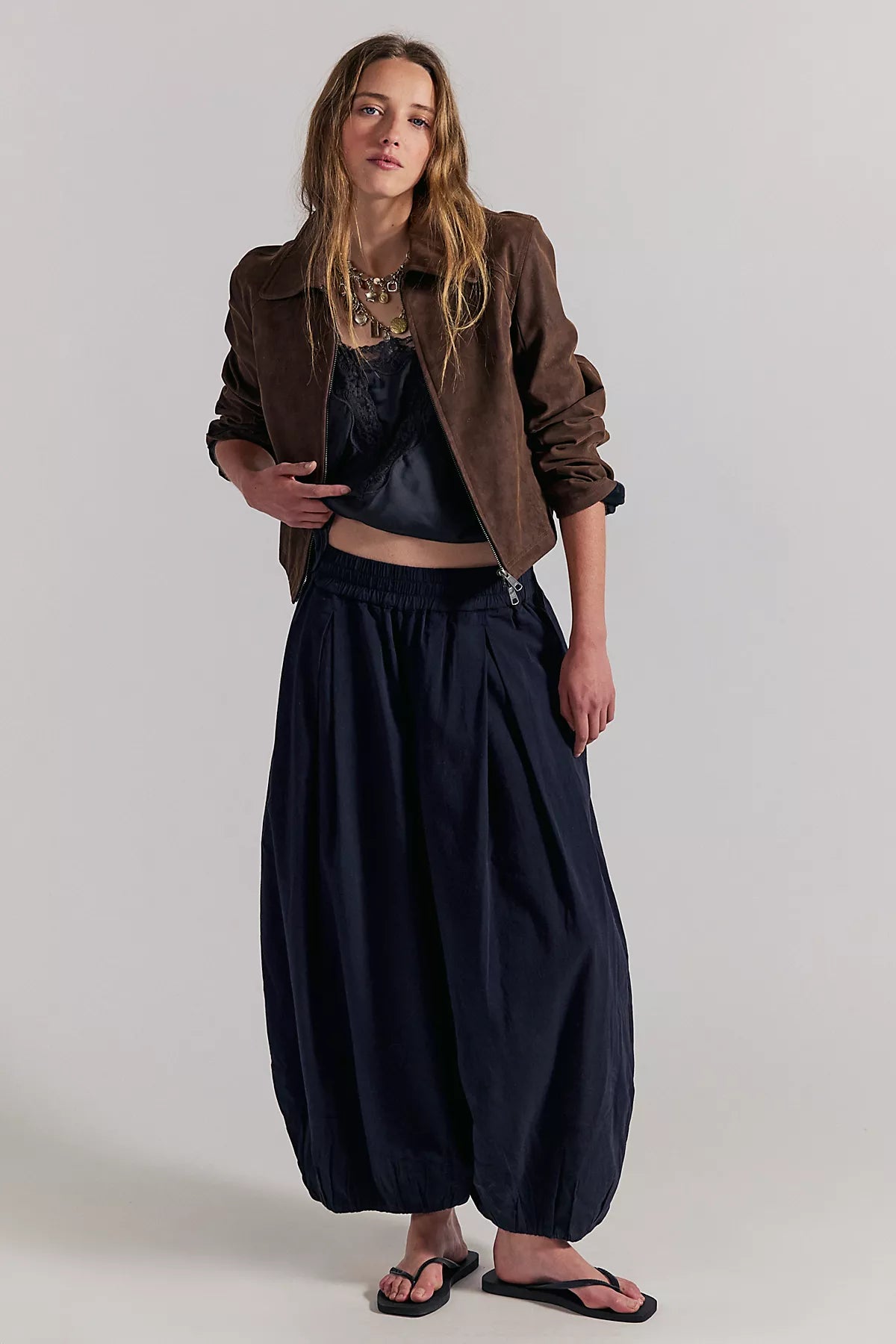 Moonflower Pull-On Balloon Pants