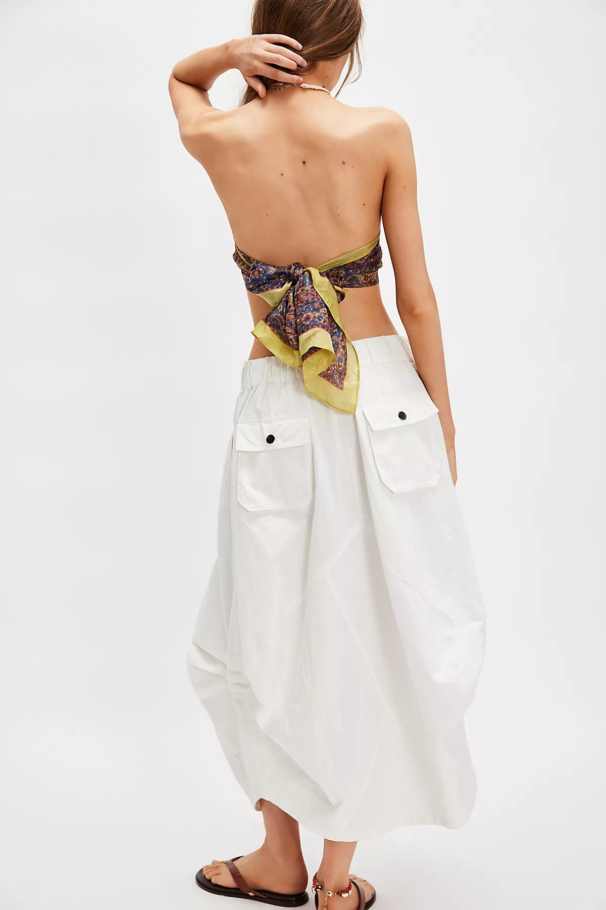 Willow Poplin Maxi Skirt