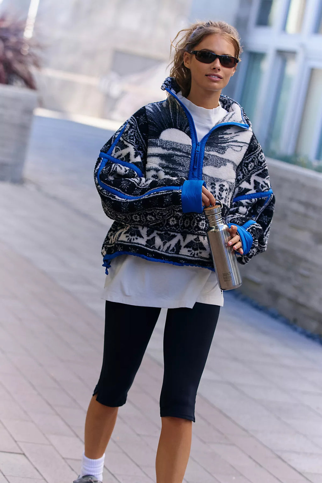 Mountain High Printed Half-Zip Fleece